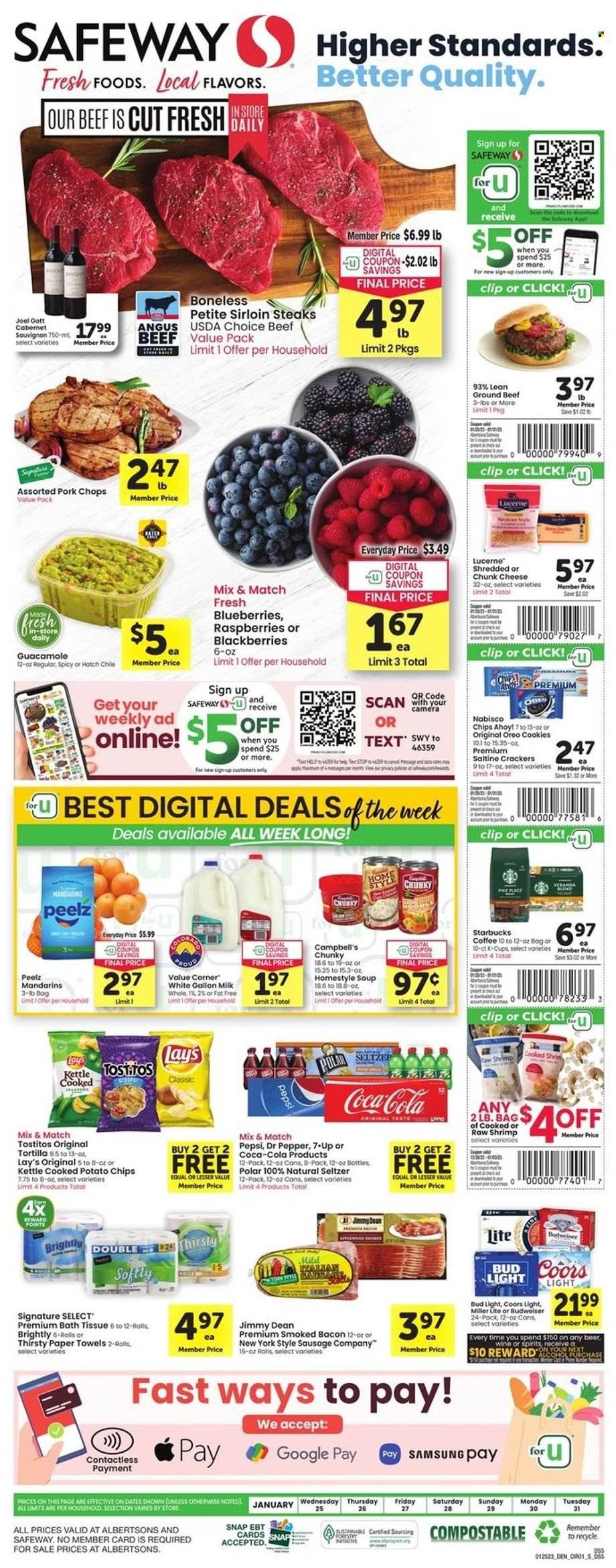 Safeway (SD) Weekly Ad Flyer Specials January 25 to January 31, 2023