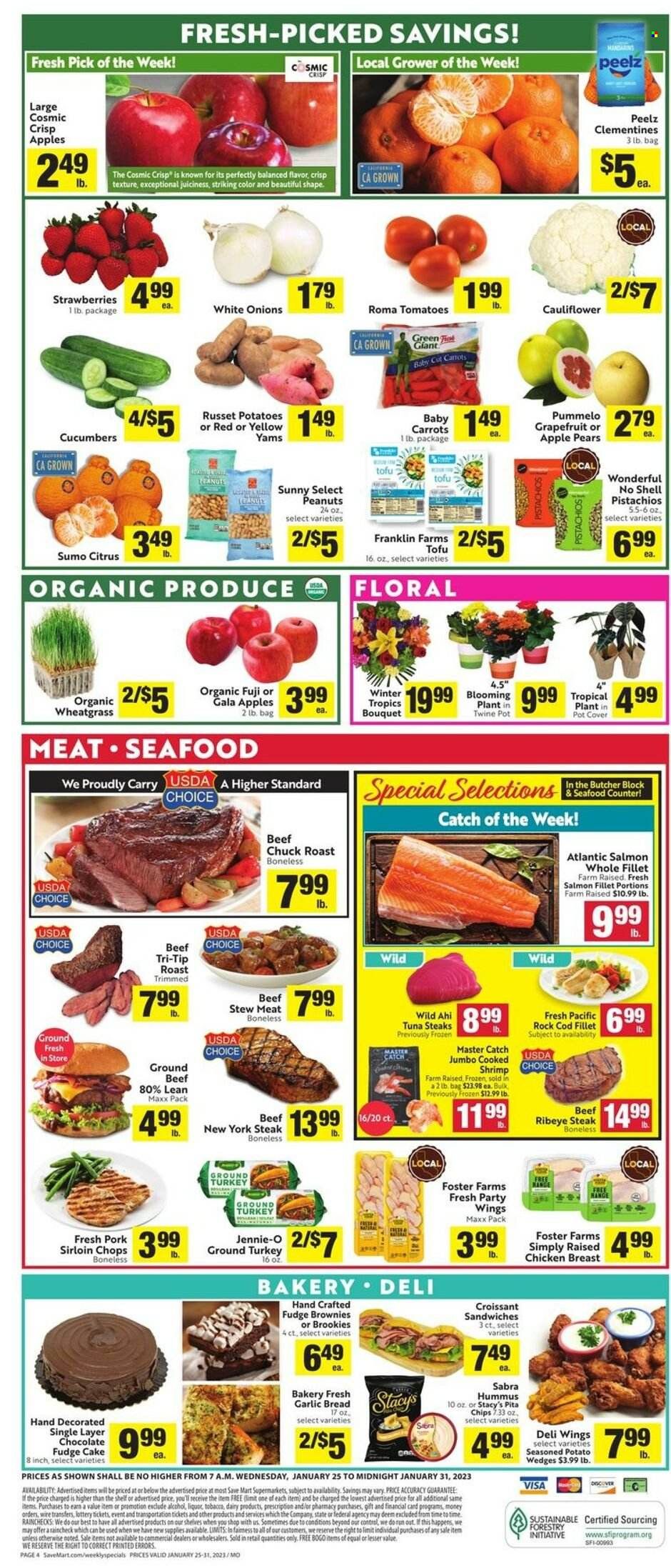 Save Mart (CA, NV) Weekly Ad Flyer Specials January 25 to January 31, 2023