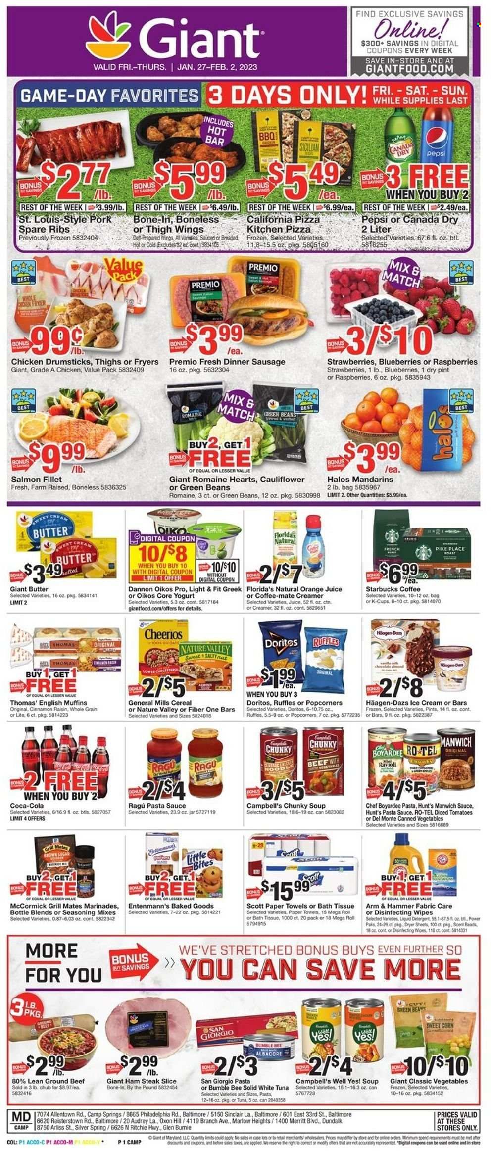 Giant Food (DE, MD, VA) Weekly Ad Flyer Specials January 27 to February 2, 2023