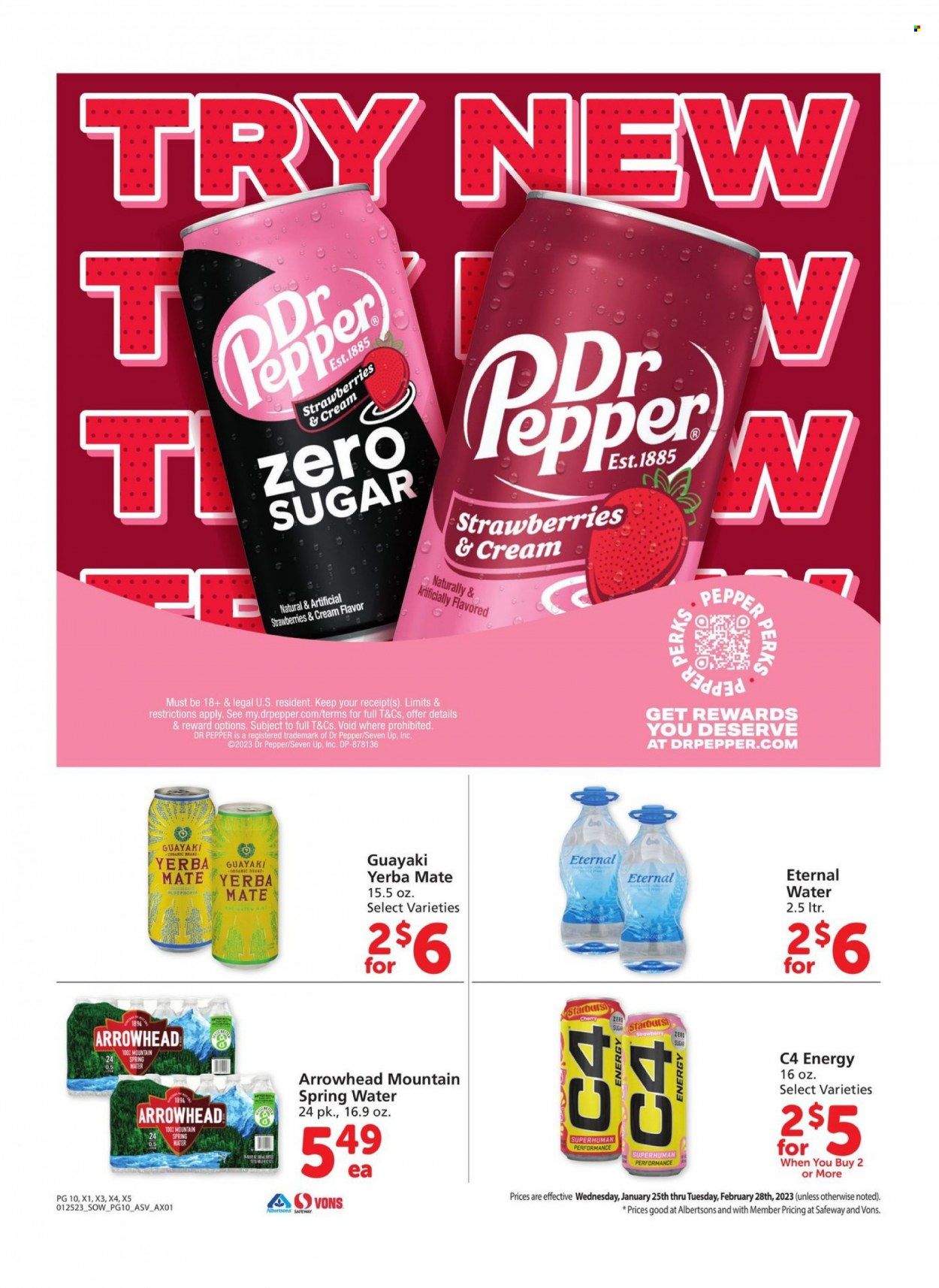 Safeway (AZ, CO, ID, MT, NE, NM) Weekly Ad Flyer Specials January 25 to February 28, 2023