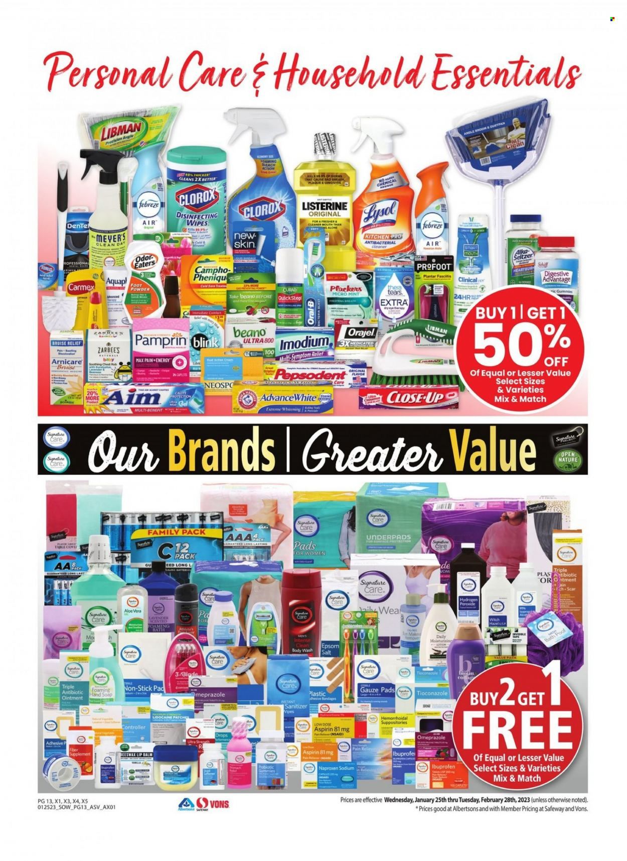 Safeway (AZ, CO, ID, MT, NE, NM) Weekly Ad Flyer Specials January 25 to February 28, 2023