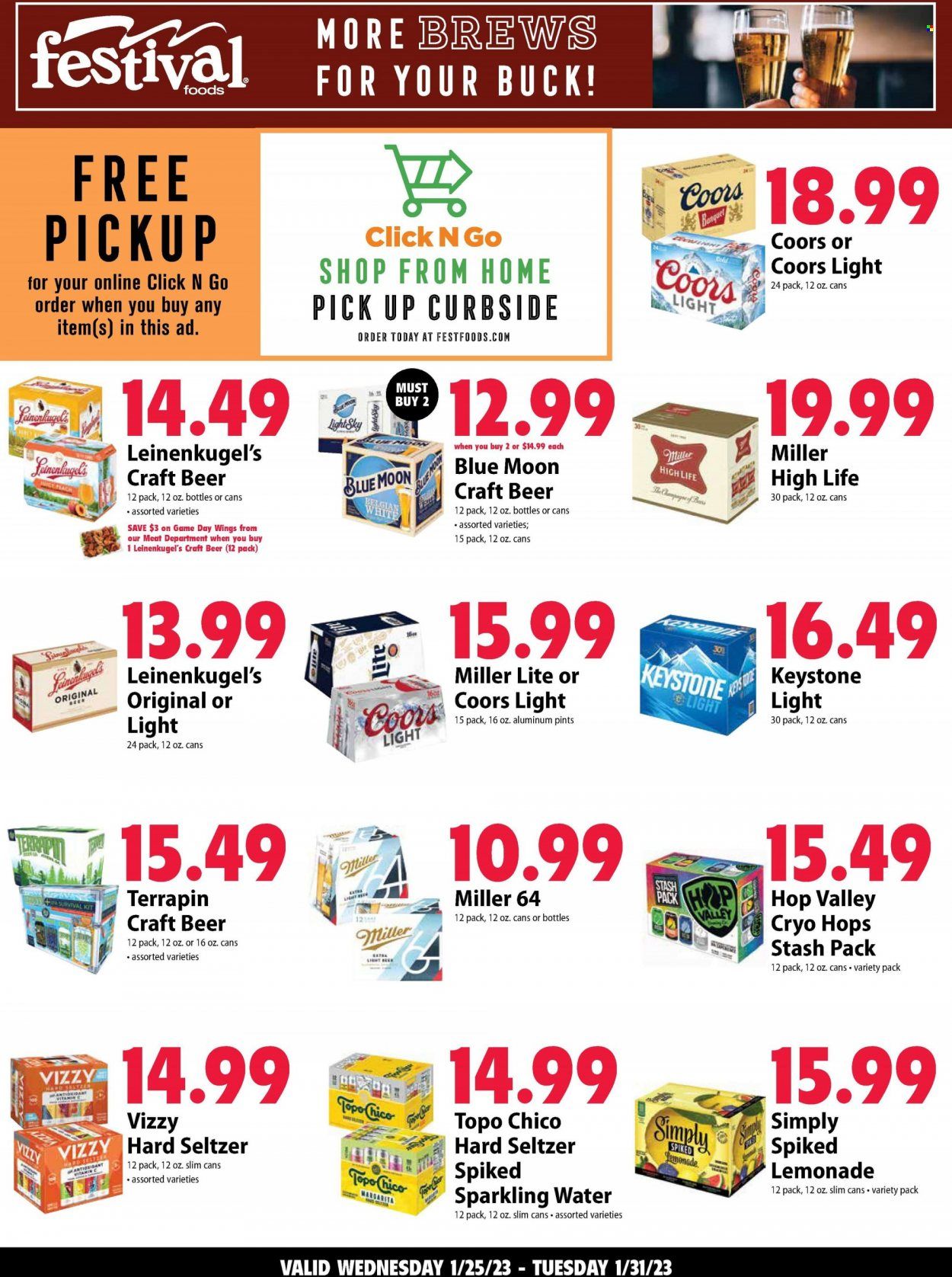 Festival Foods (WI) Weekly Ad Flyer Specials January 25 to January 31, 2023