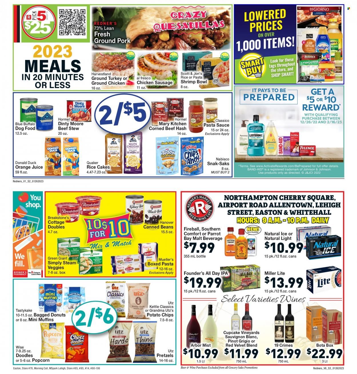 Redner's Markets (DE, MD, PA) Weekly Ad Flyer Specials January 26 to February 1, 2023