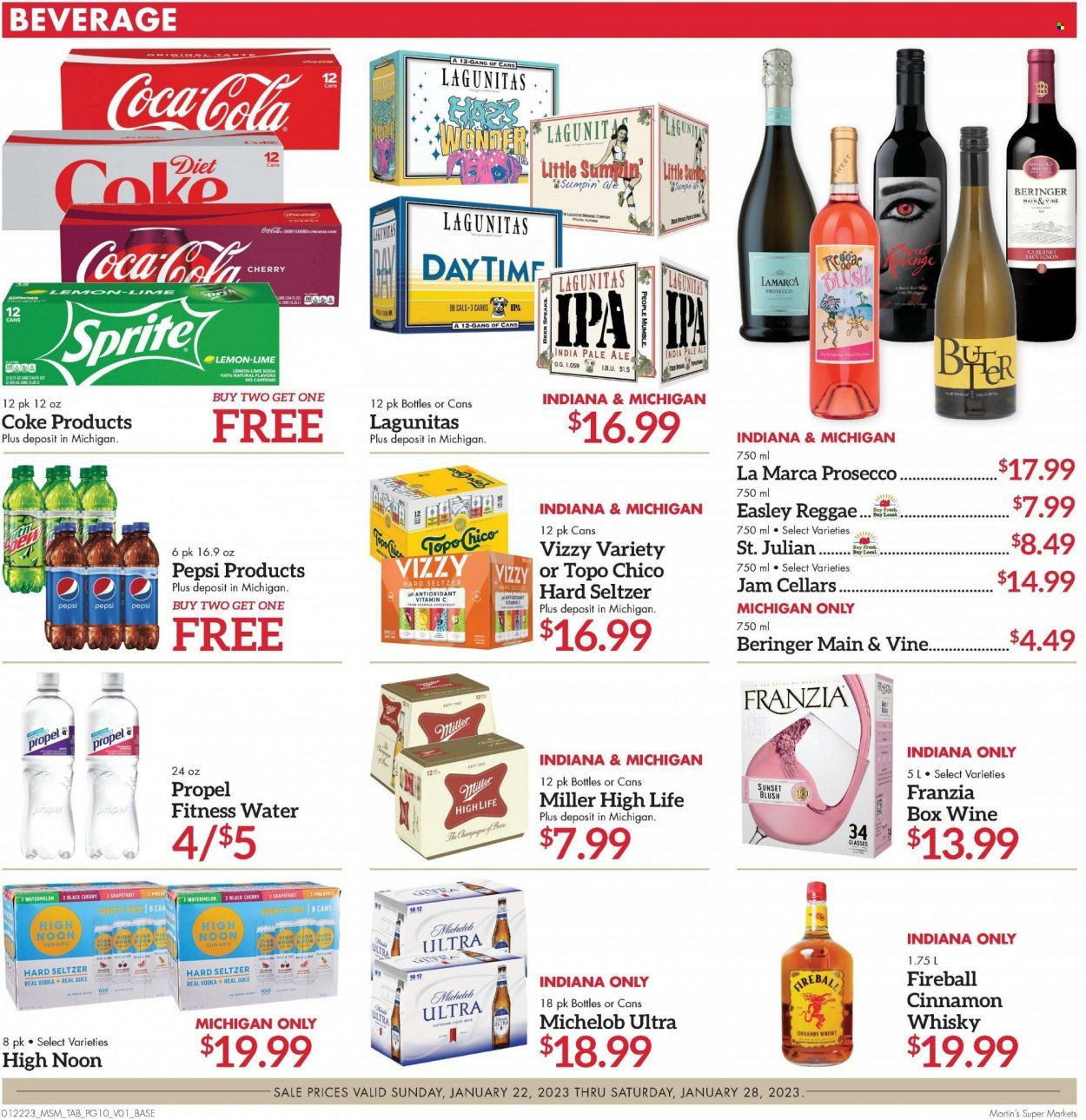 Martin’s (IN, MI) Weekly Ad Flyer Specials January 22 to January 28, 2023