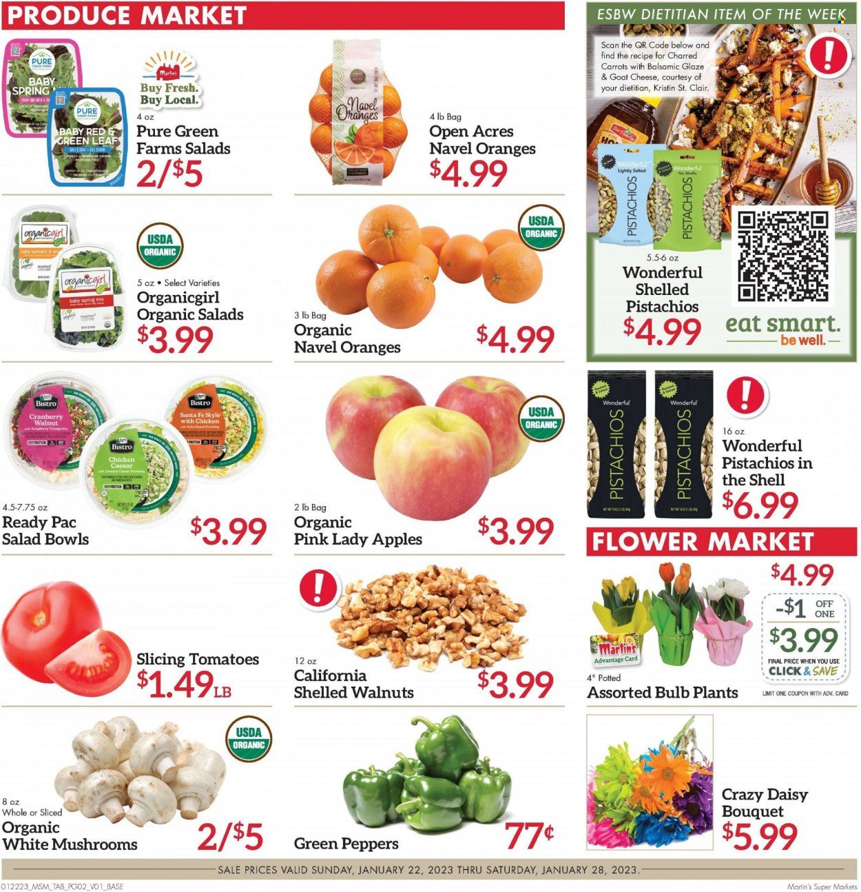 Martin’s (IN, MI) Weekly Ad Flyer Specials January 22 to January 28, 2023