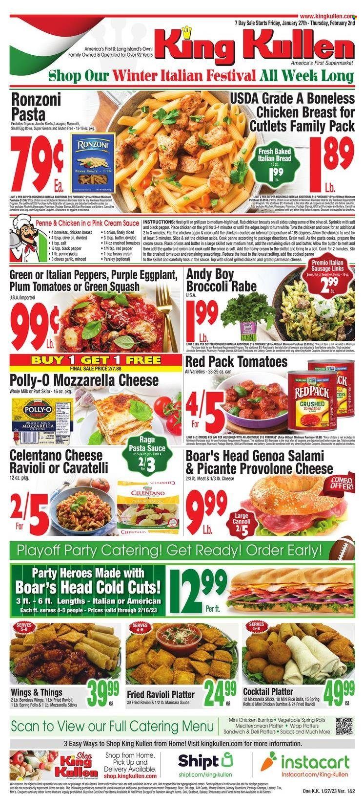 King Kullen (NY) Weekly Ad Flyer Specials January 27 to February 2, 2023