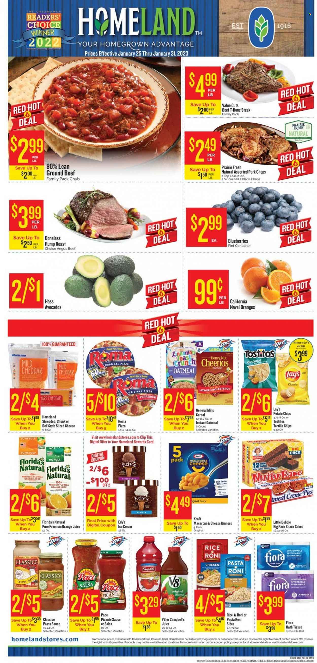 Homeland (OK, TX) Weekly Ad Flyer Specials January 25 to January 31, 2023