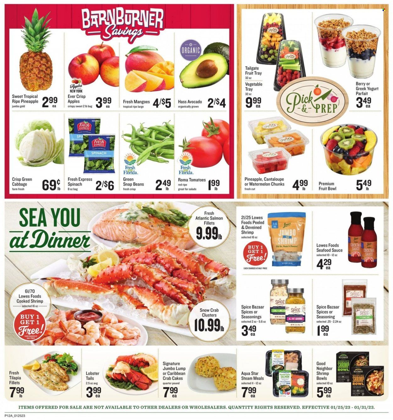 Lowes Foods (NC, SC) Weekly Ad Flyer Specials January 25 to January 31, 2023