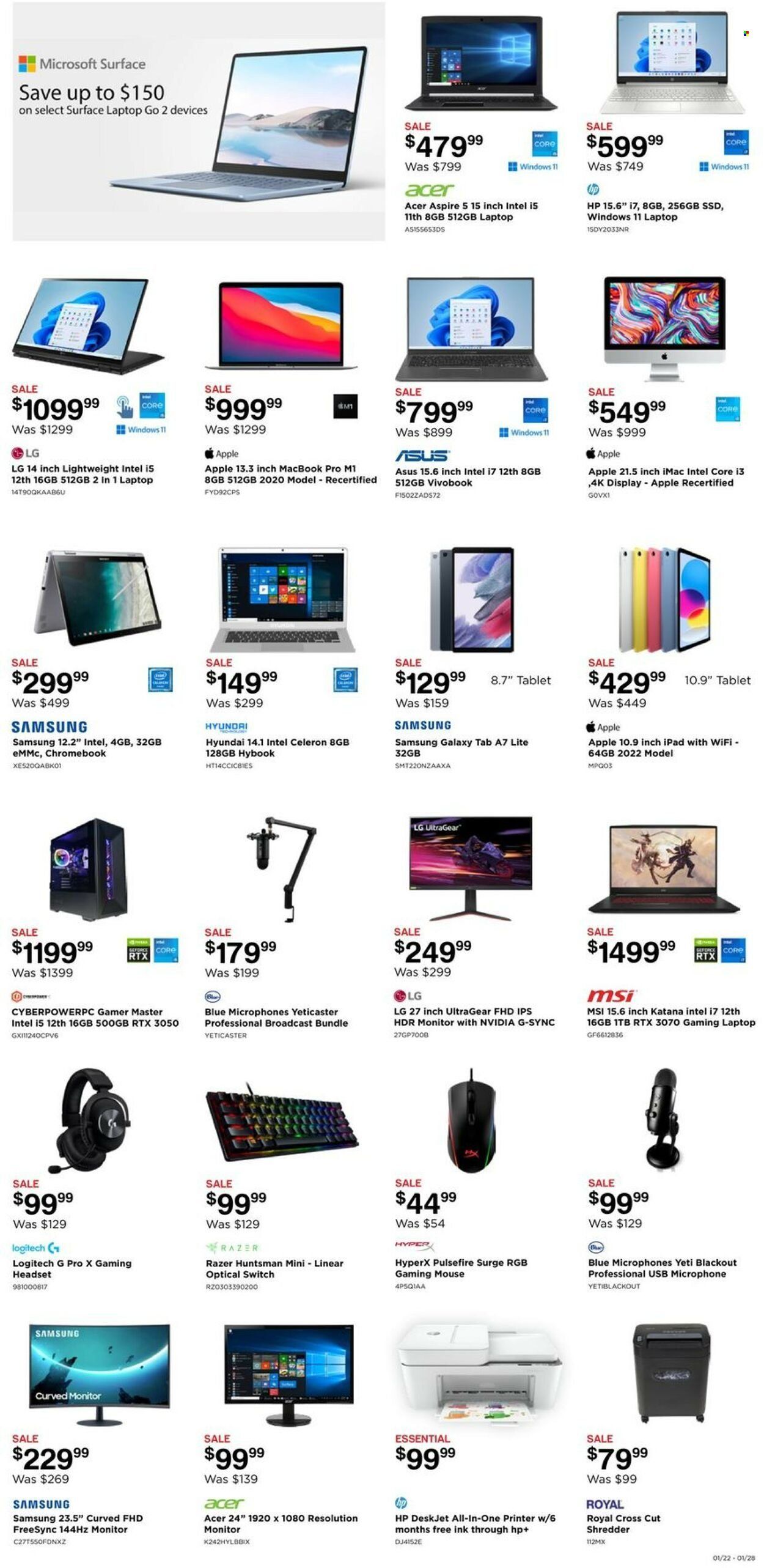 Electronic Express (AL, TN) Weekly Ad Flyer Specials January 22 to January 28, 2023