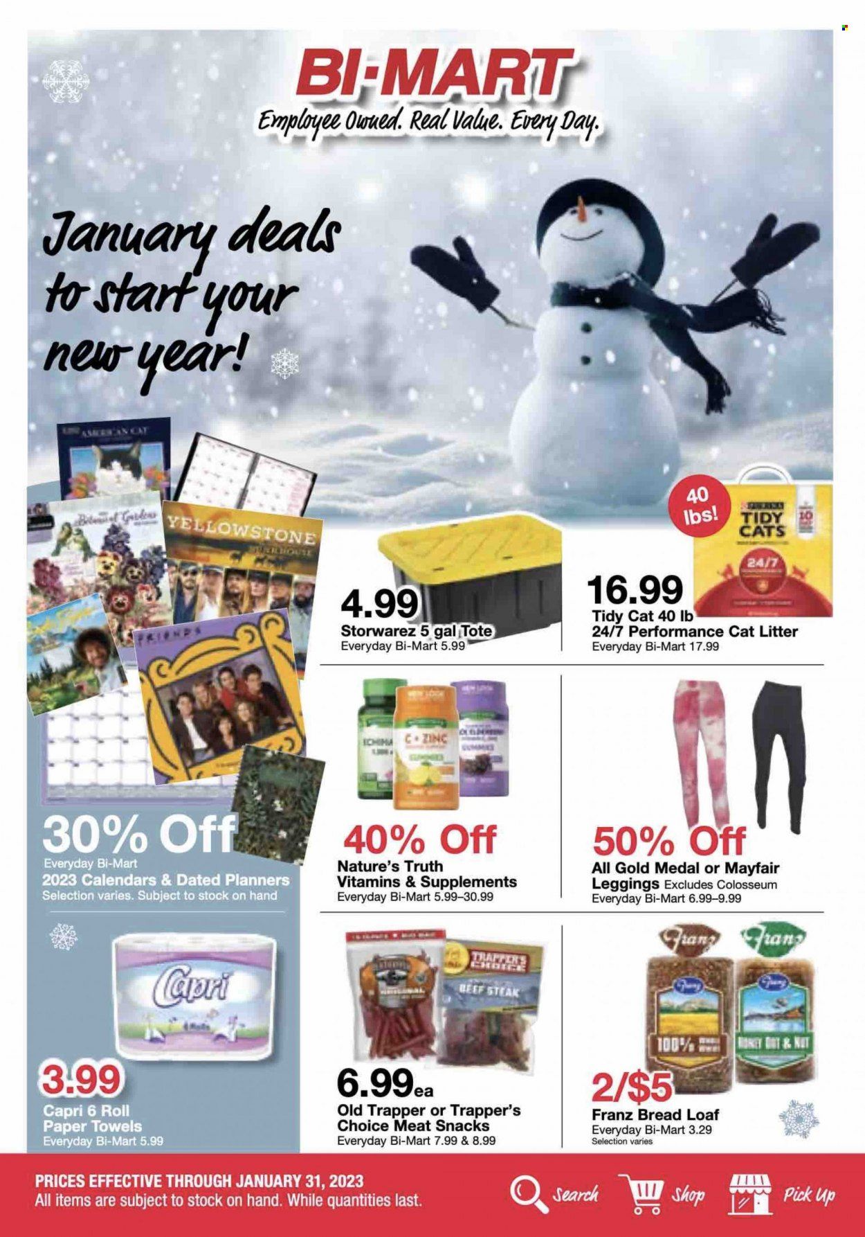 Bi-Mart (ID, OR, WA) Weekly Ad Flyer Specials January 18 to January 31, 2023