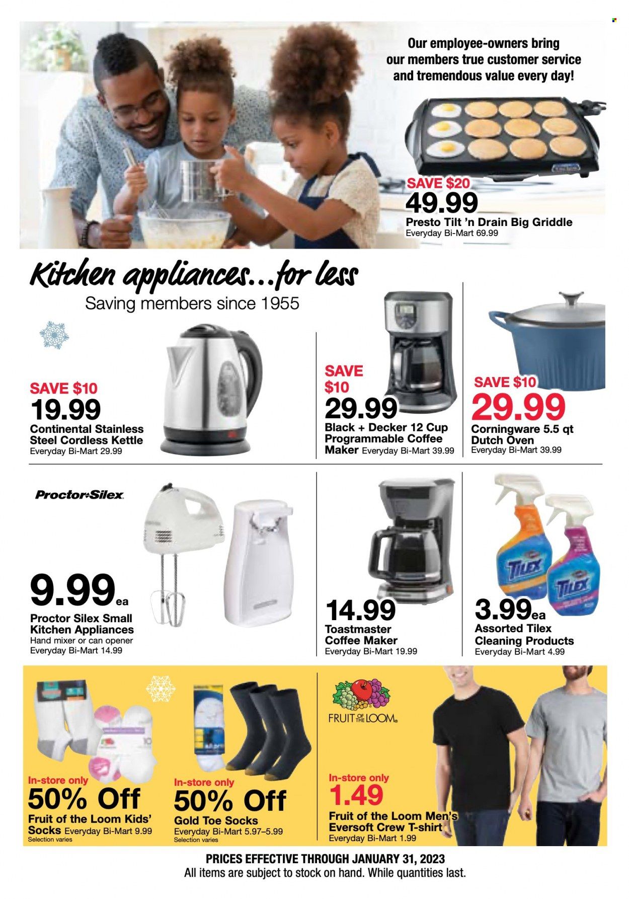 Bi-Mart (ID, OR, WA) Weekly Ad Flyer Specials January 18 to January 31, 2023