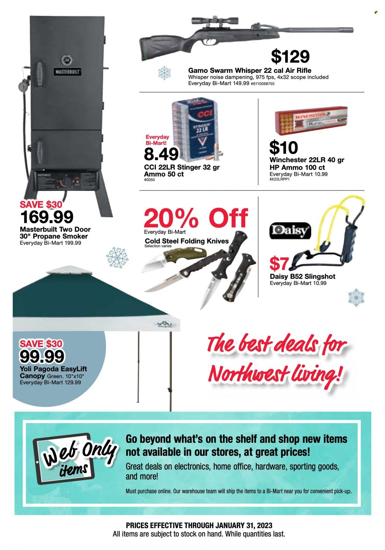 Bi-Mart (ID, OR, WA) Weekly Ad Flyer Specials January 18 to January 31, 2023