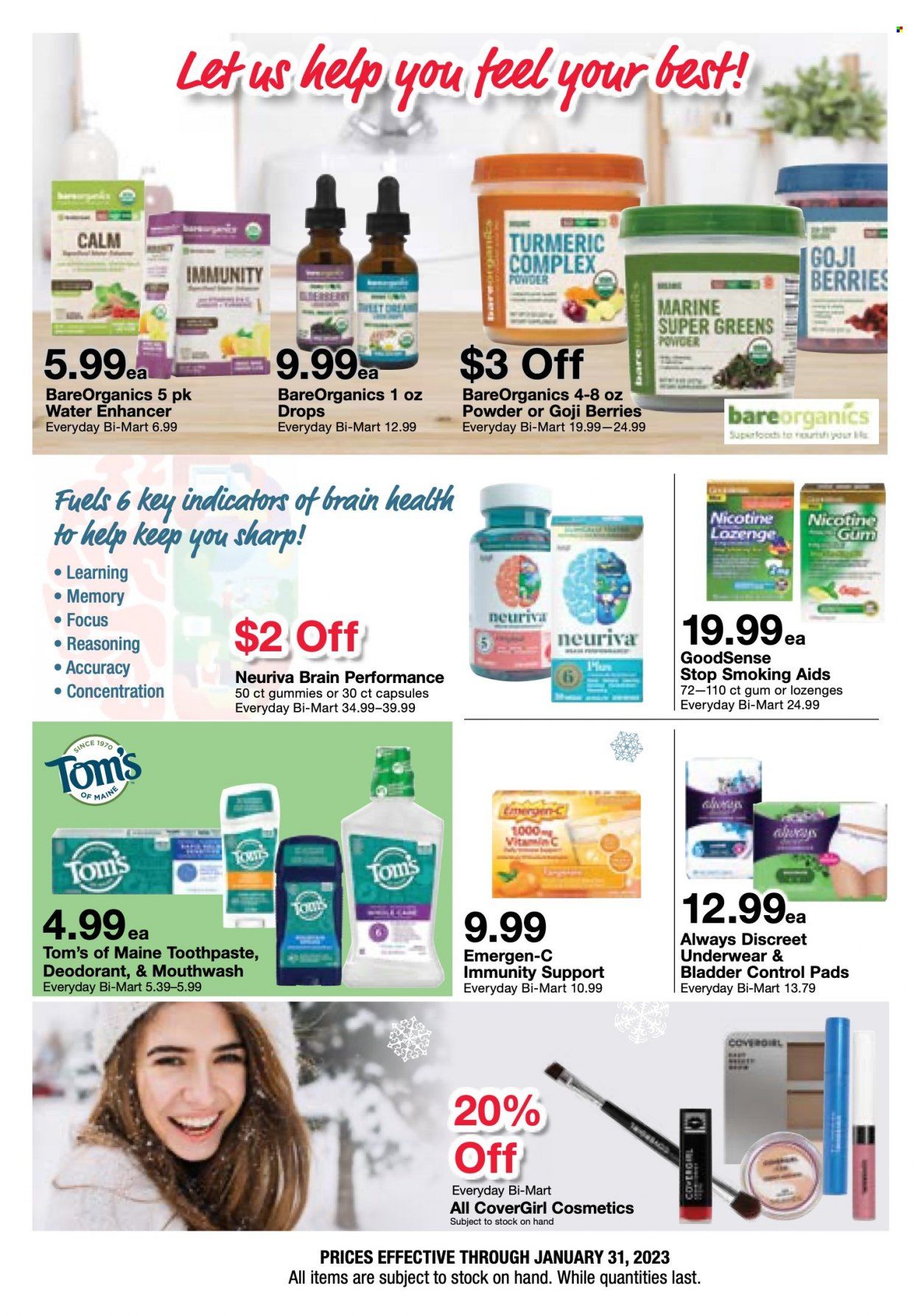 Bi-Mart (ID, OR, WA) Weekly Ad Flyer Specials January 18 to January 31, 2023