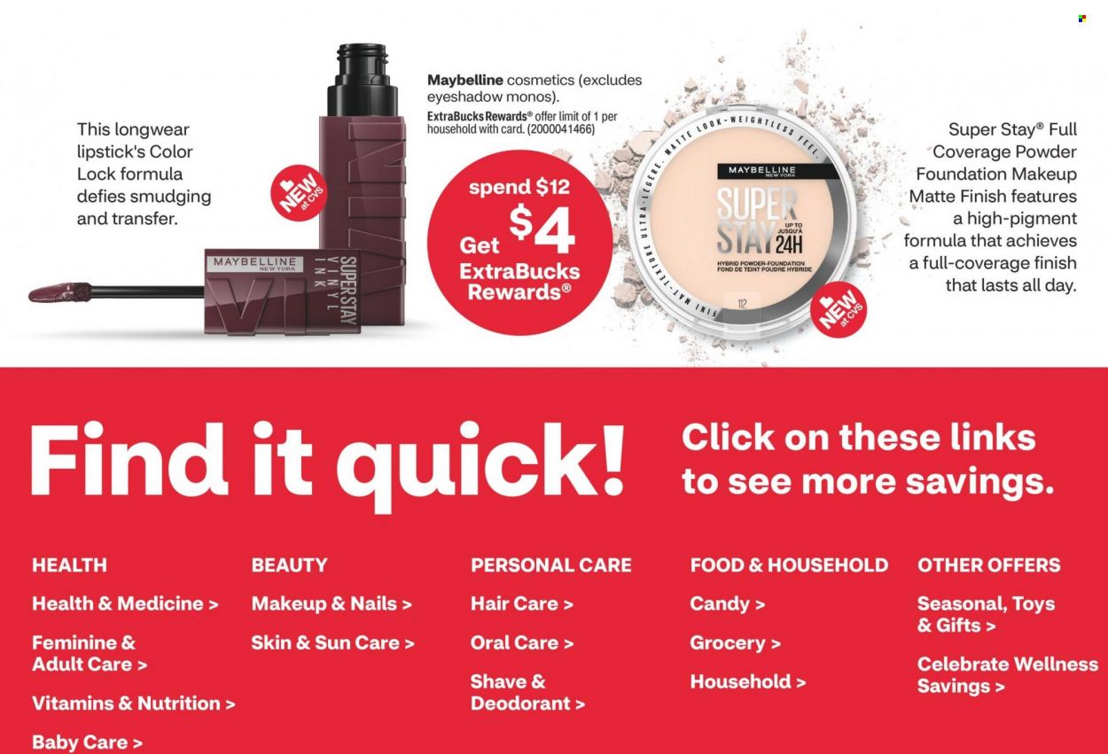 CVS Pharmacy Weekly Ad Flyer Specials January 22 to January 28, 2023