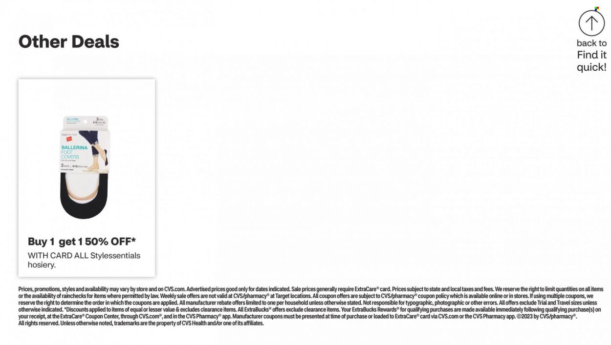 CVS Pharmacy Weekly Ad Flyer Specials January 29 to February 4, 2023