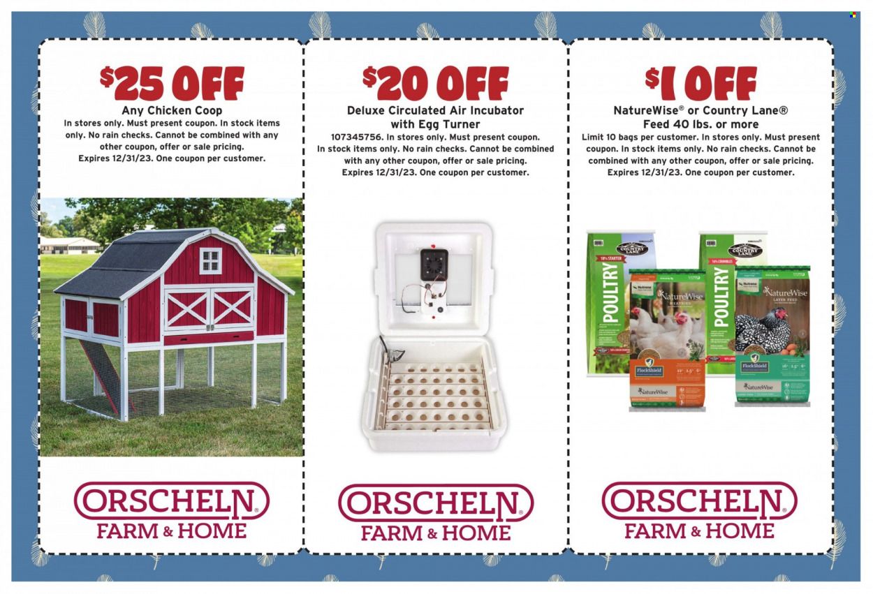Orscheln Farm and Home (IA, IN, KS, MO, NE, OK) Weekly Ad Flyer Specials January 21 to January 31, 2024