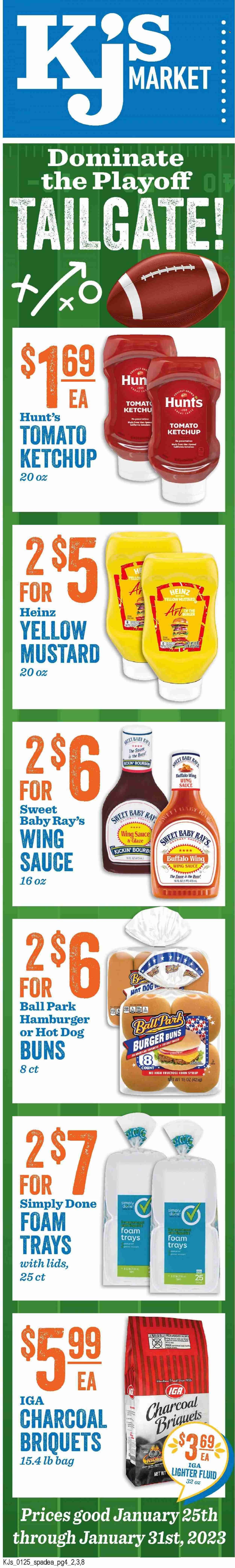 KJ´s Market (GA, SC) Weekly Ad Flyer Specials January 25 to January 31, 2023