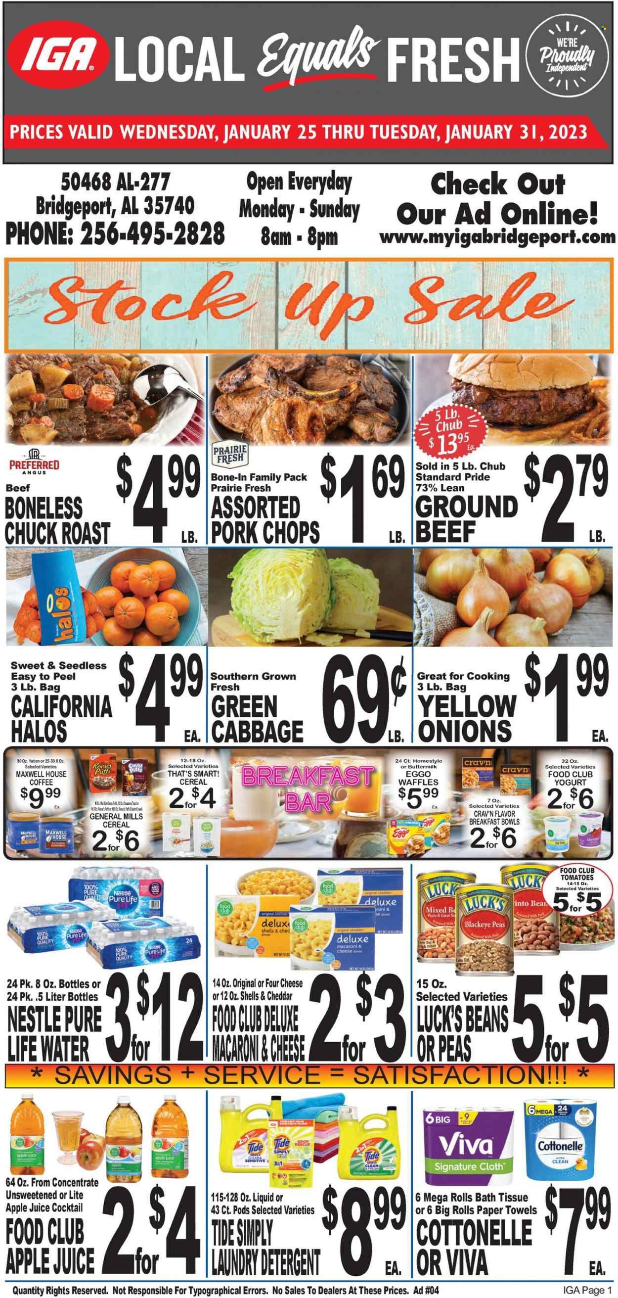 IGA (50) Weekly Ad Flyer Specials January 25 to January 31, 2023