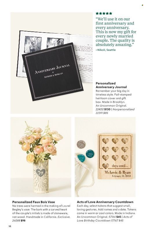 Uncommon Goods Weekly Ad Flyer Specials January 18 to April 1, 2023