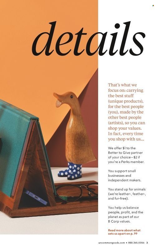 Uncommon Goods Weekly Ad Flyer Specials January 18 to April 1, 2023