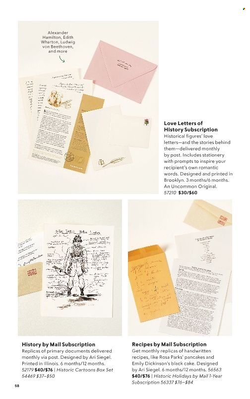 Uncommon Goods Weekly Ad Flyer Specials January 18 to April 1, 2023