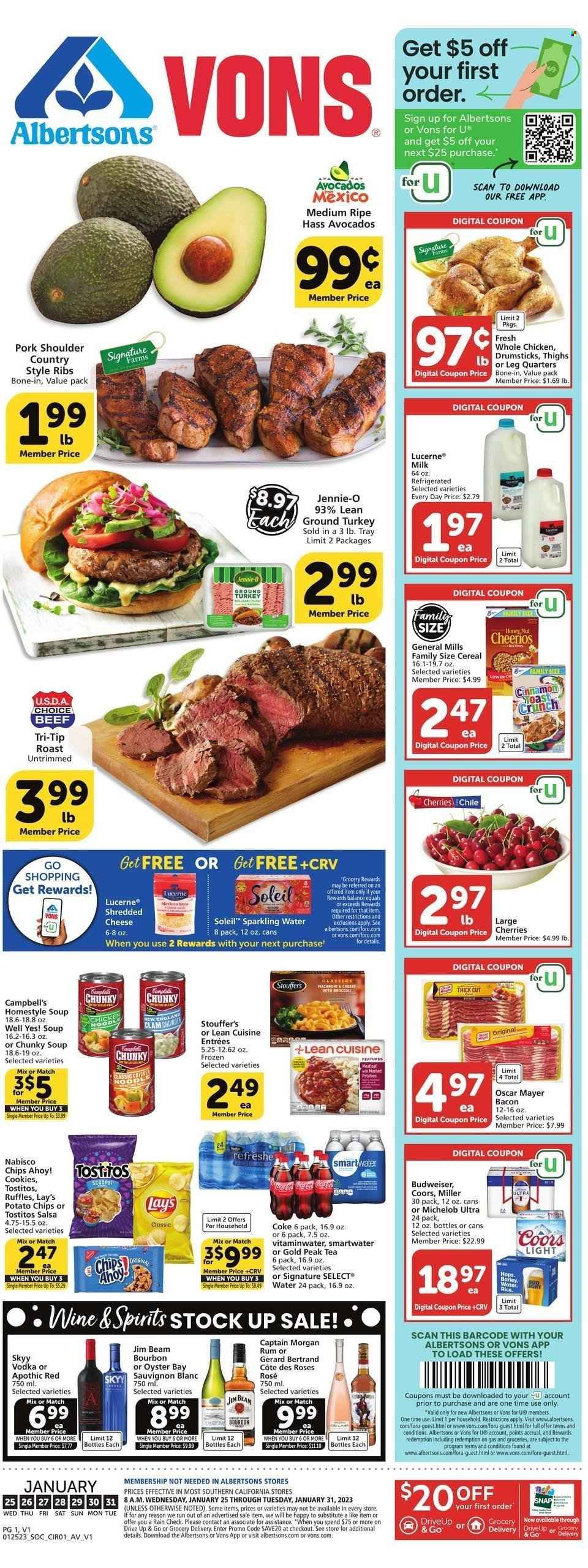 Vons (CA) Weekly Ad Flyer Specials January 25 to January 31, 2023