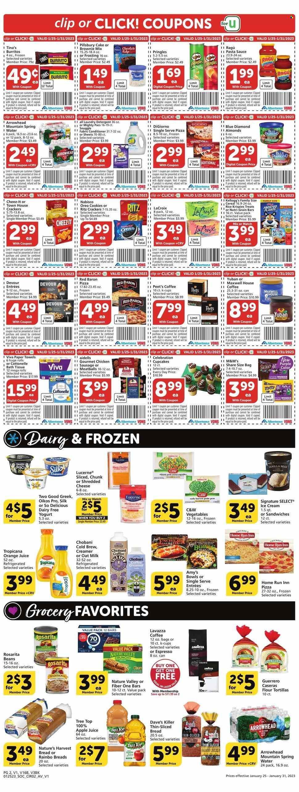 Vons (CA) Weekly Ad Flyer Specials January 25 to January 31, 2023