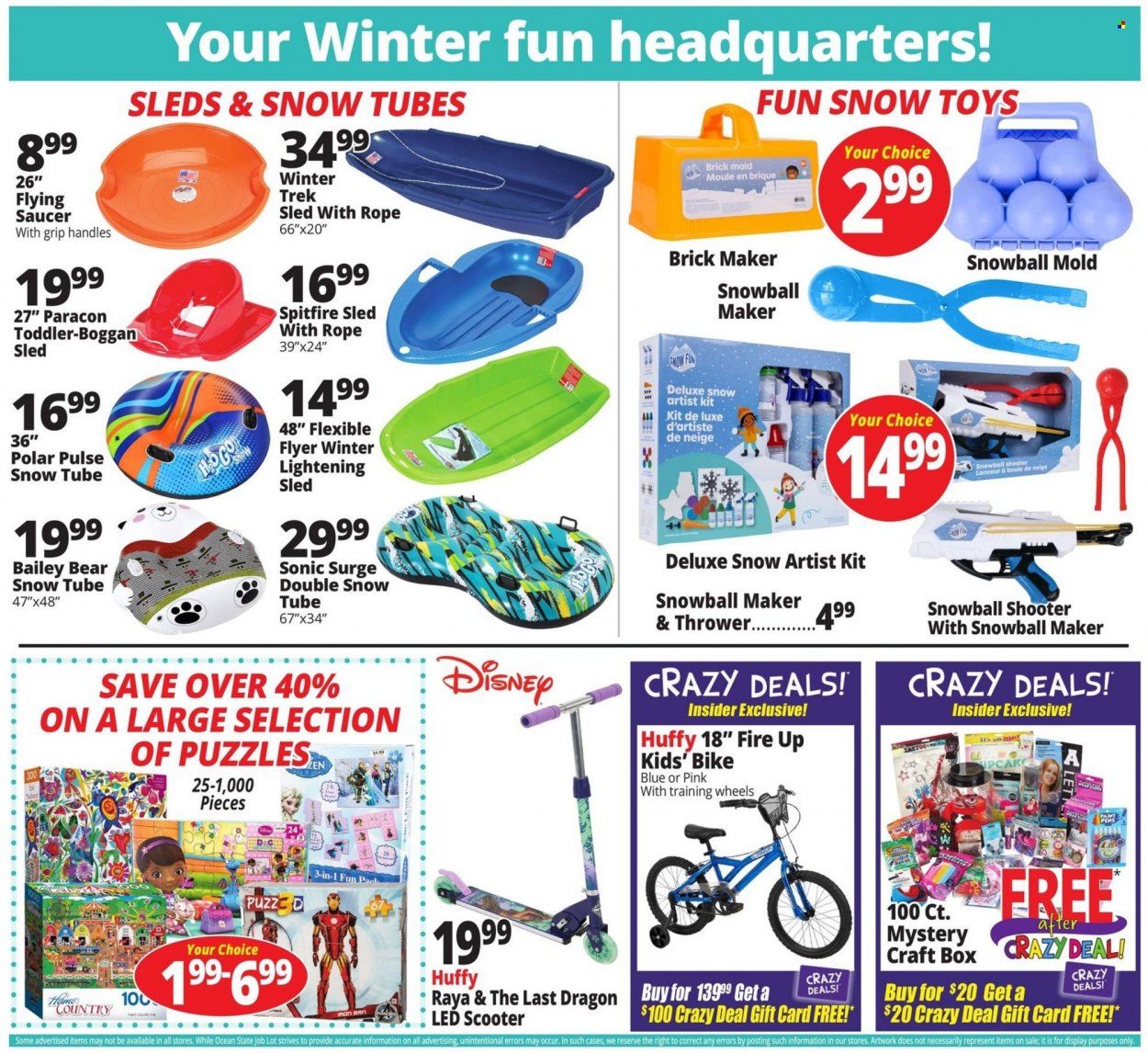 Ocean State Job Lot (CT, MA, ME, NH, NJ, NY, RI, VT) Weekly Ad Flyer Specials January 26 to February 1, 2023