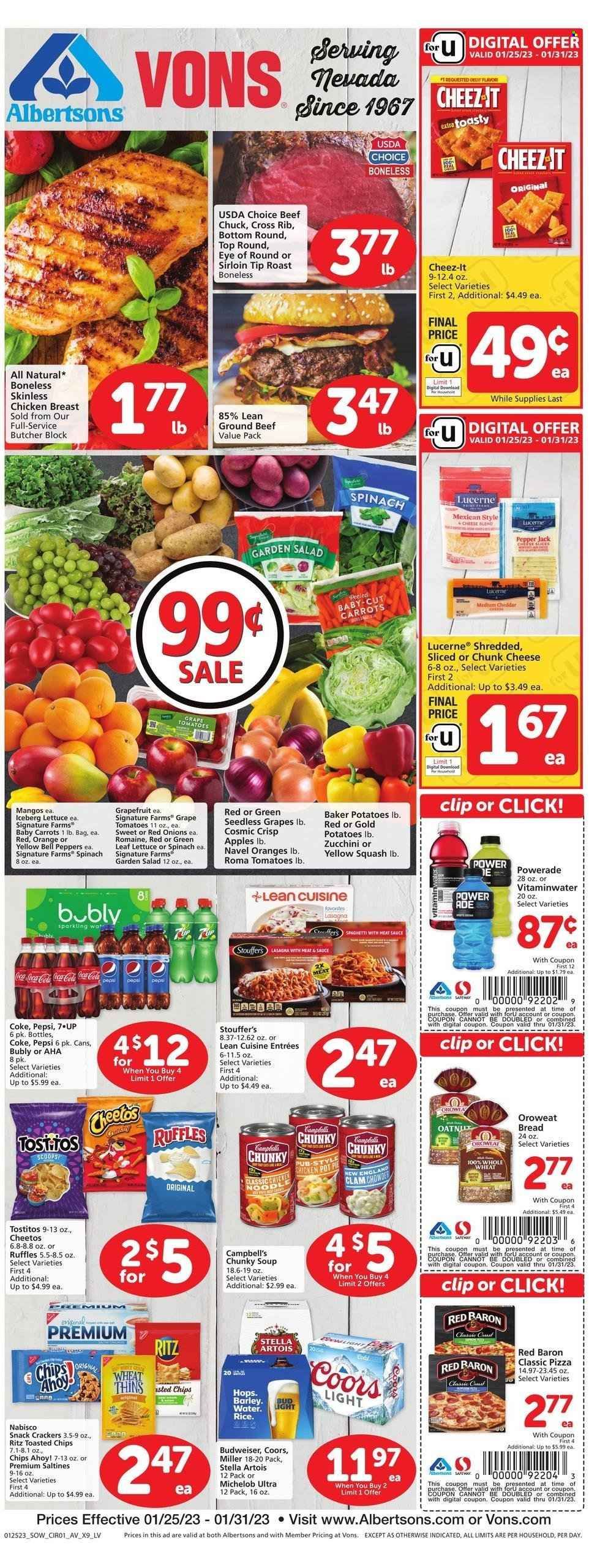 Vons (NV) Weekly Ad Flyer Specials January 25 to January 31, 2023