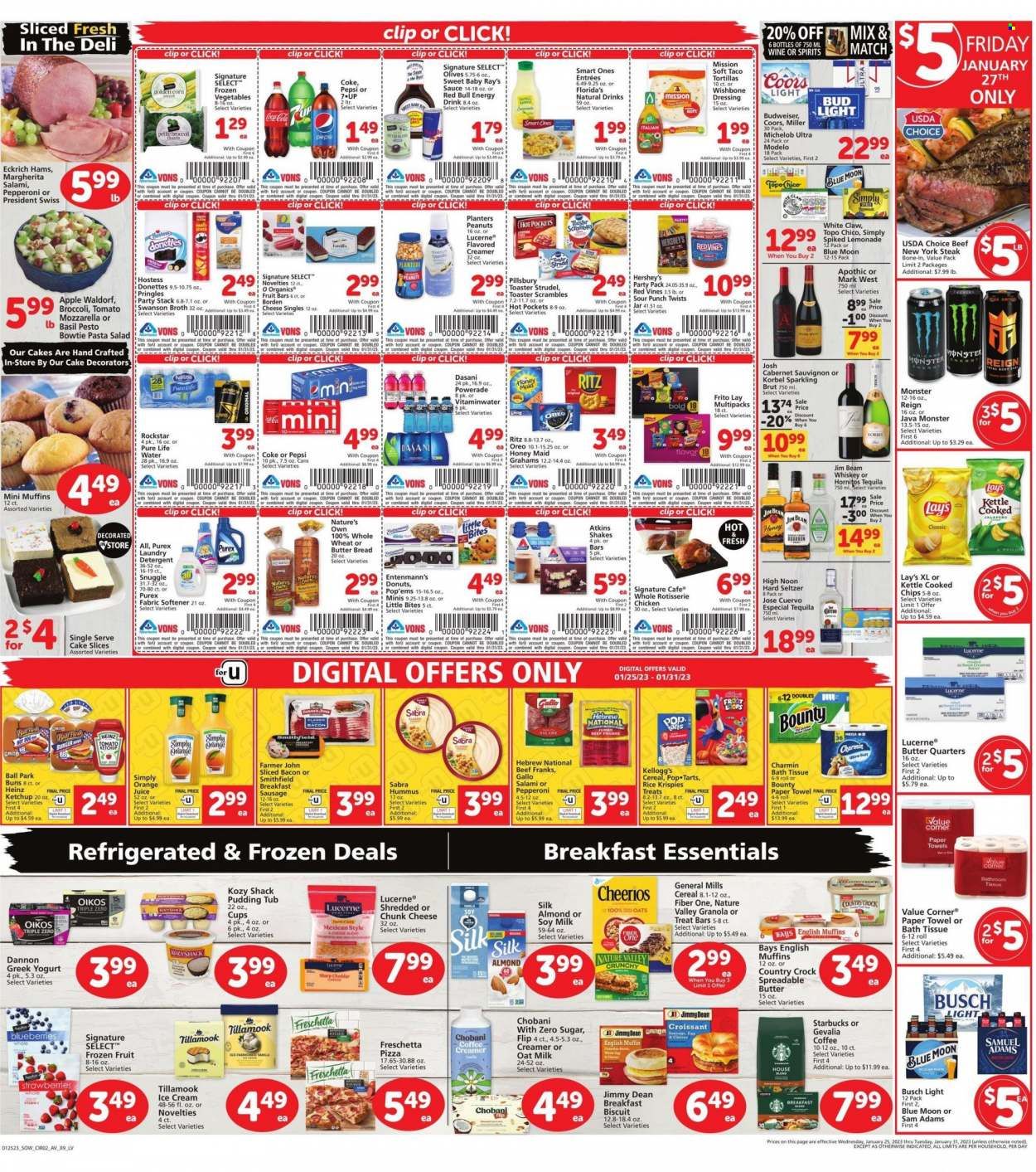 Vons (NV) Weekly Ad Flyer Specials January 25 to January 31, 2023