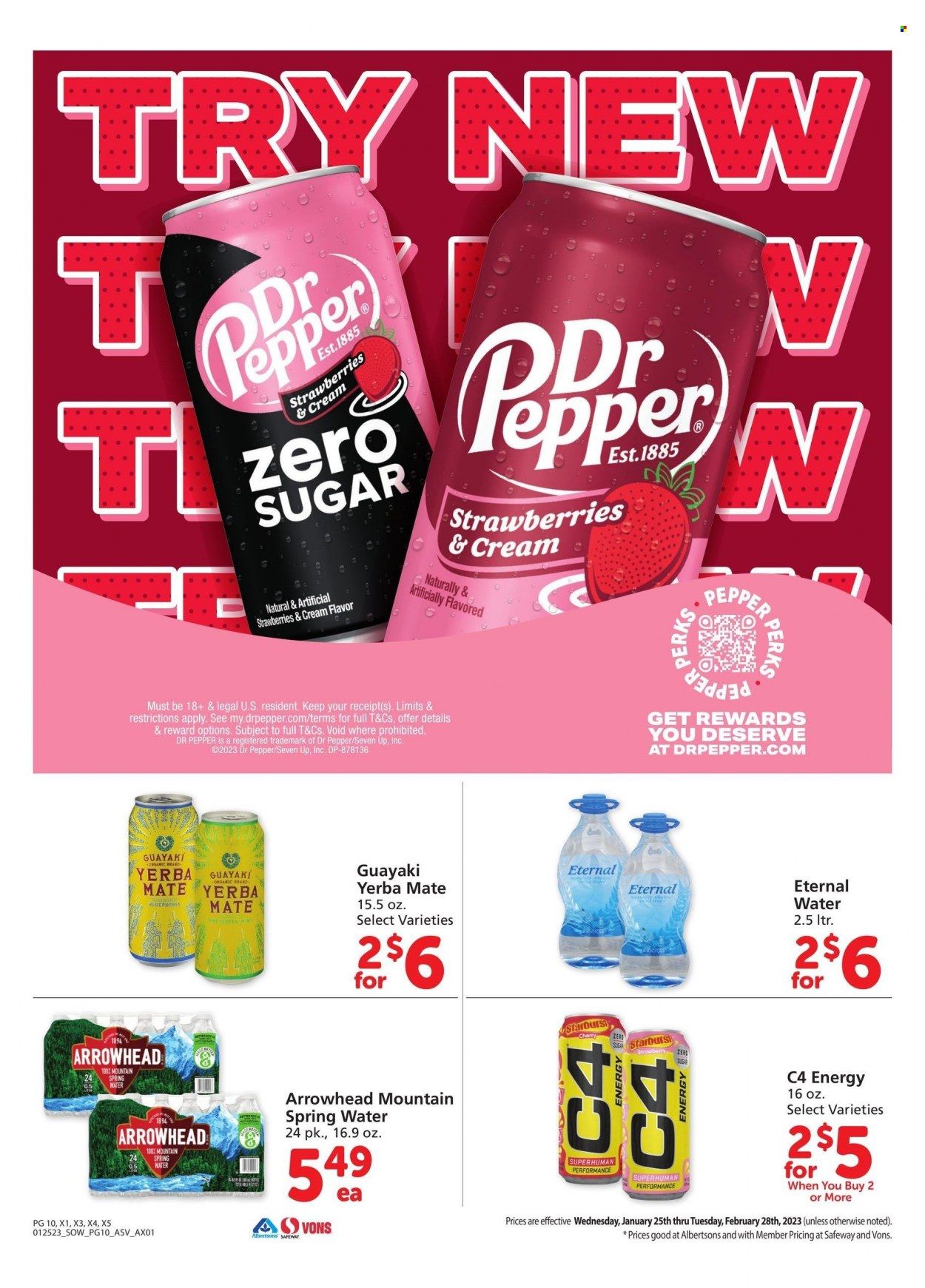 Vons (NV) Weekly Ad Flyer Specials January 25 to February 28, 2023