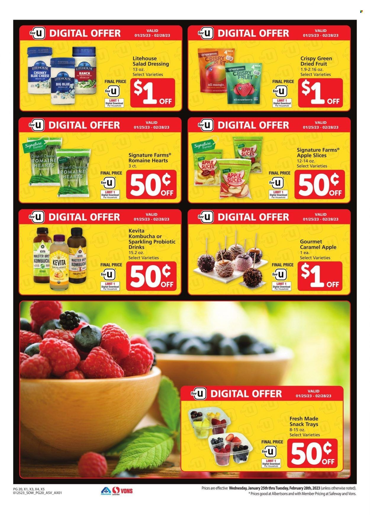 Vons (NV) Weekly Ad Flyer Specials January 25 to February 28, 2023