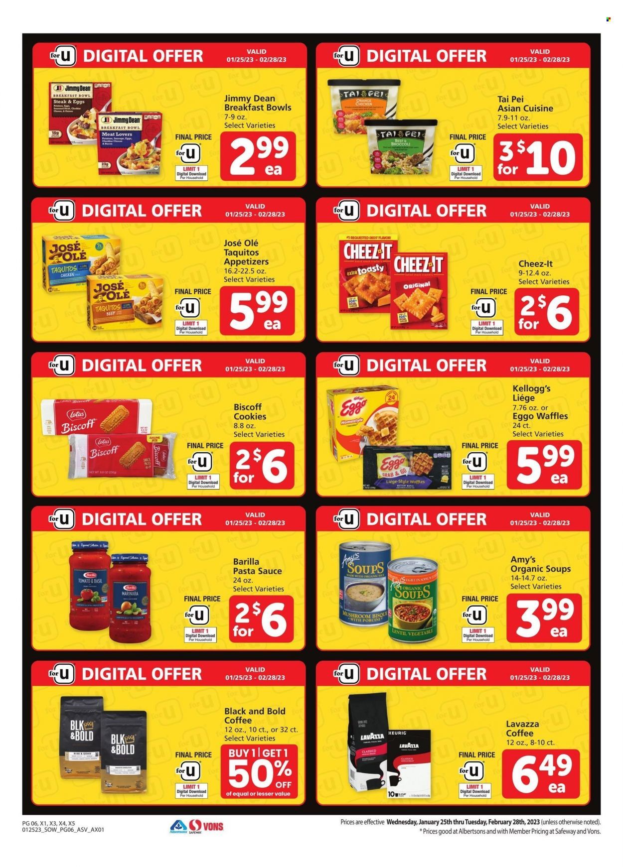 Vons (NV) Weekly Ad Flyer Specials January 25 to February 28, 2023
