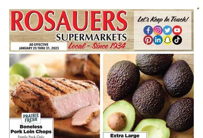 Rosauers (ID, MT, OR, WA) Weekly Ad Flyer Specials January 25 to January 31, 2023