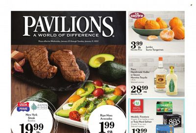 Pavilions (CA) Weekly Ad Flyer Specials January 25 to January 31, 2023