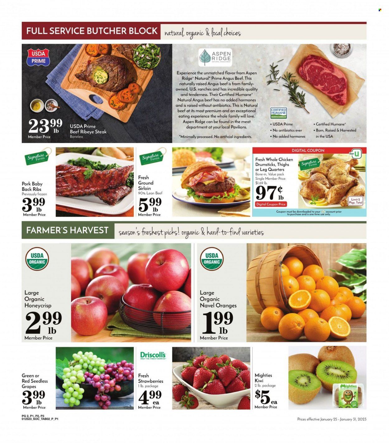 Pavilions (CA) Weekly Ad Flyer Specials January 25 to January 31, 2023