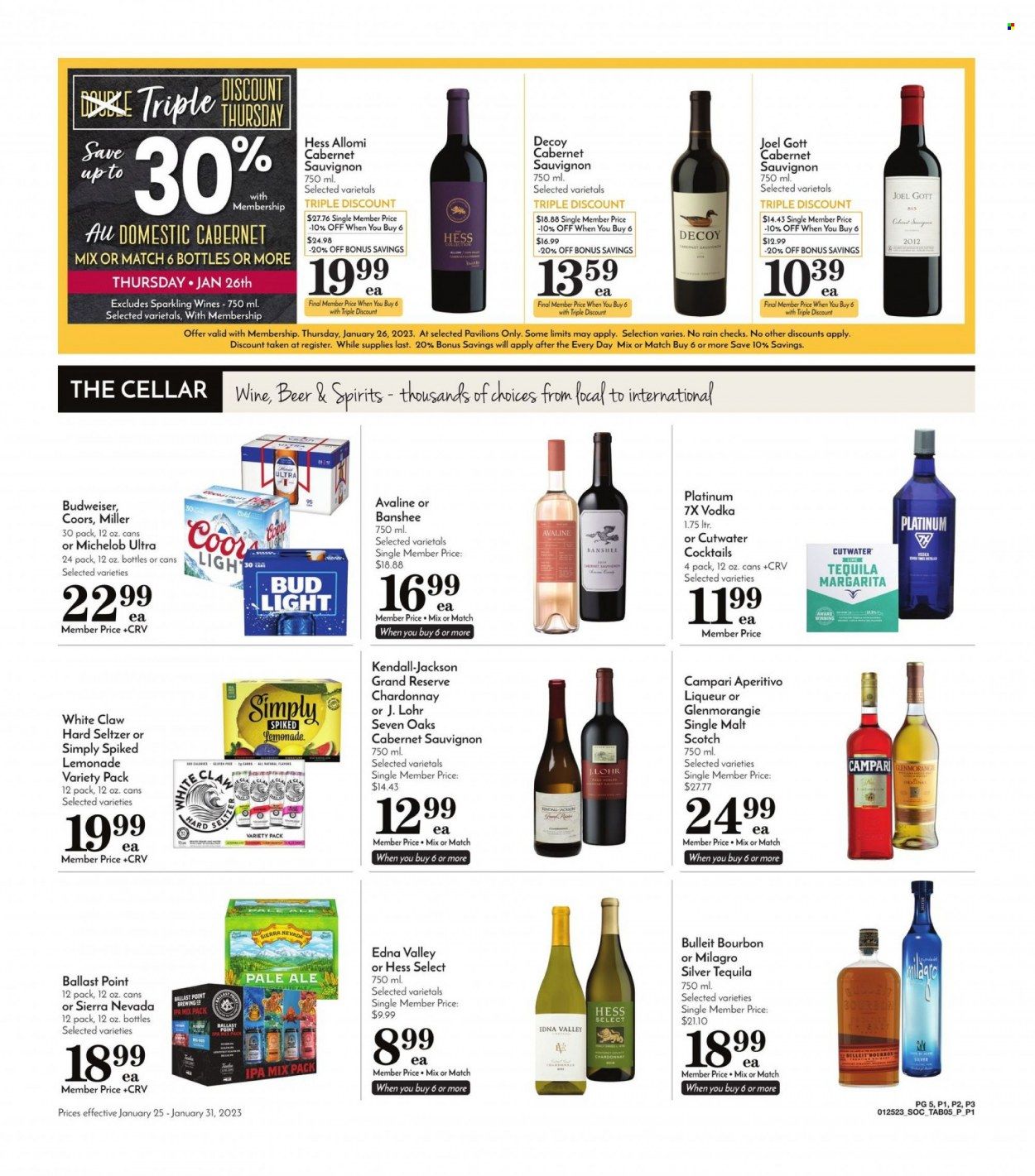 Pavilions (CA) Weekly Ad Flyer Specials January 25 to January 31, 2023