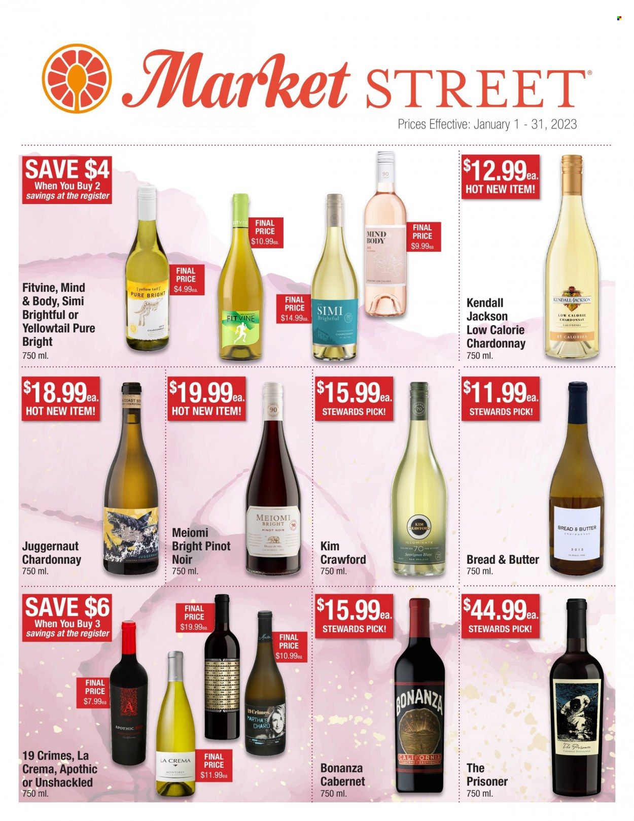 Market Street (NM, TX) Weekly Ad Flyer Specials January 1 to January 31, 2023