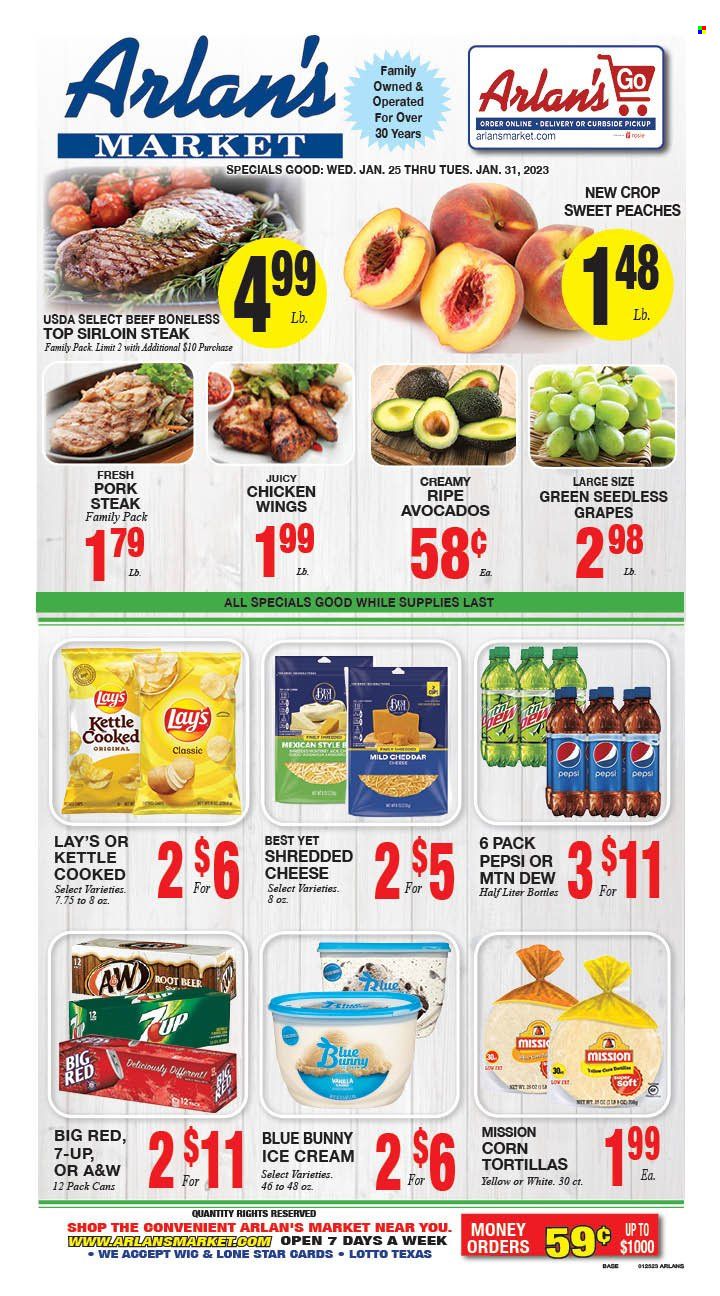 Arlan's Market (TX) Weekly Ad Flyer Specials January 25 to January 31, 2023