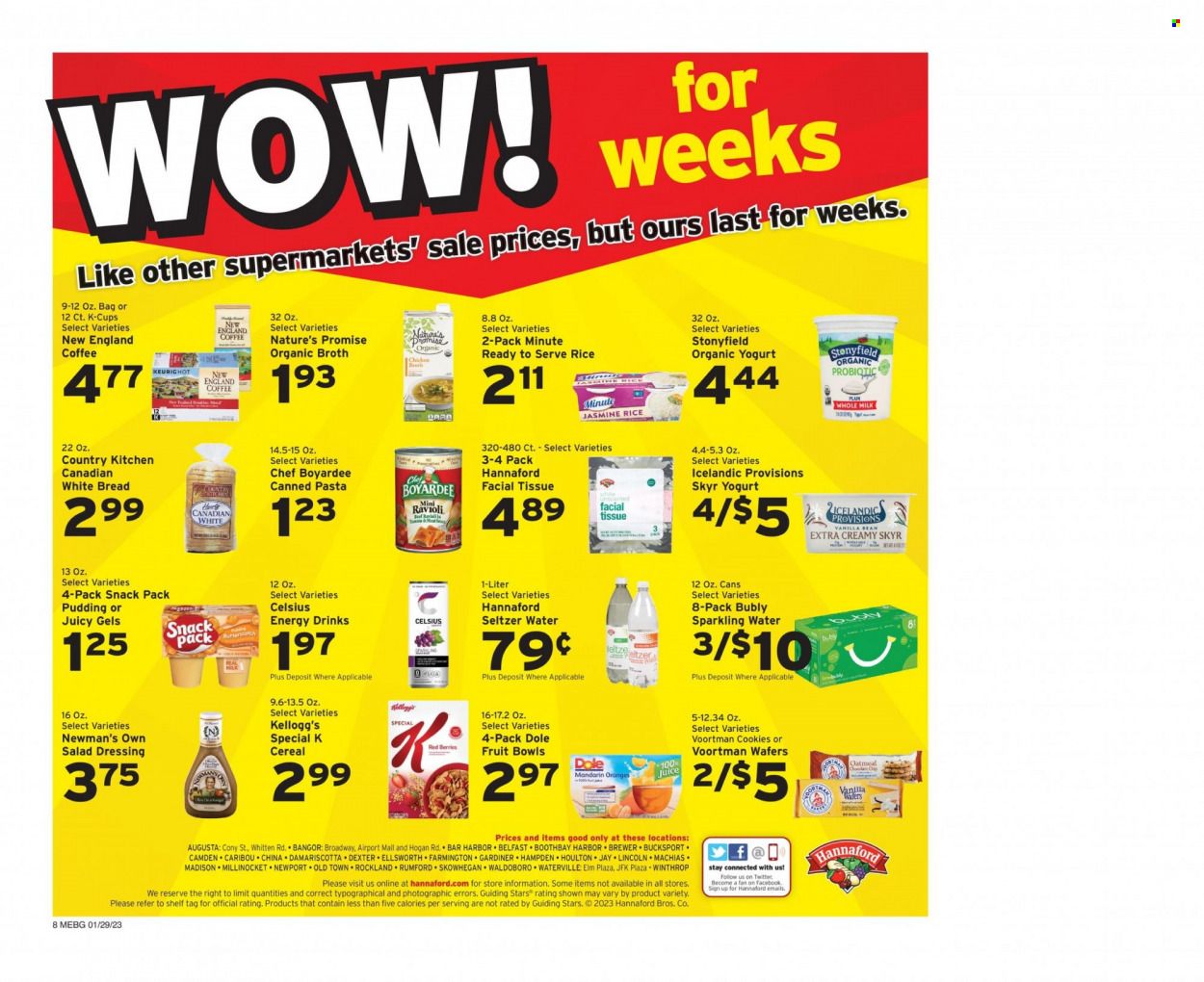 Hannaford (ME) Weekly Ad Flyer Specials January 29 to February 4, 2023