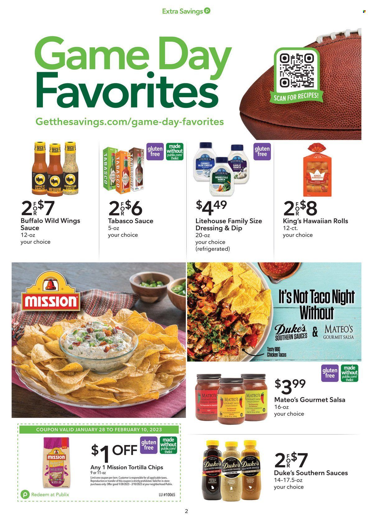 Publix (AL, FL, GA, NC, SC, TN) Weekly Ad Flyer Specials January 28 to February 10, 2023