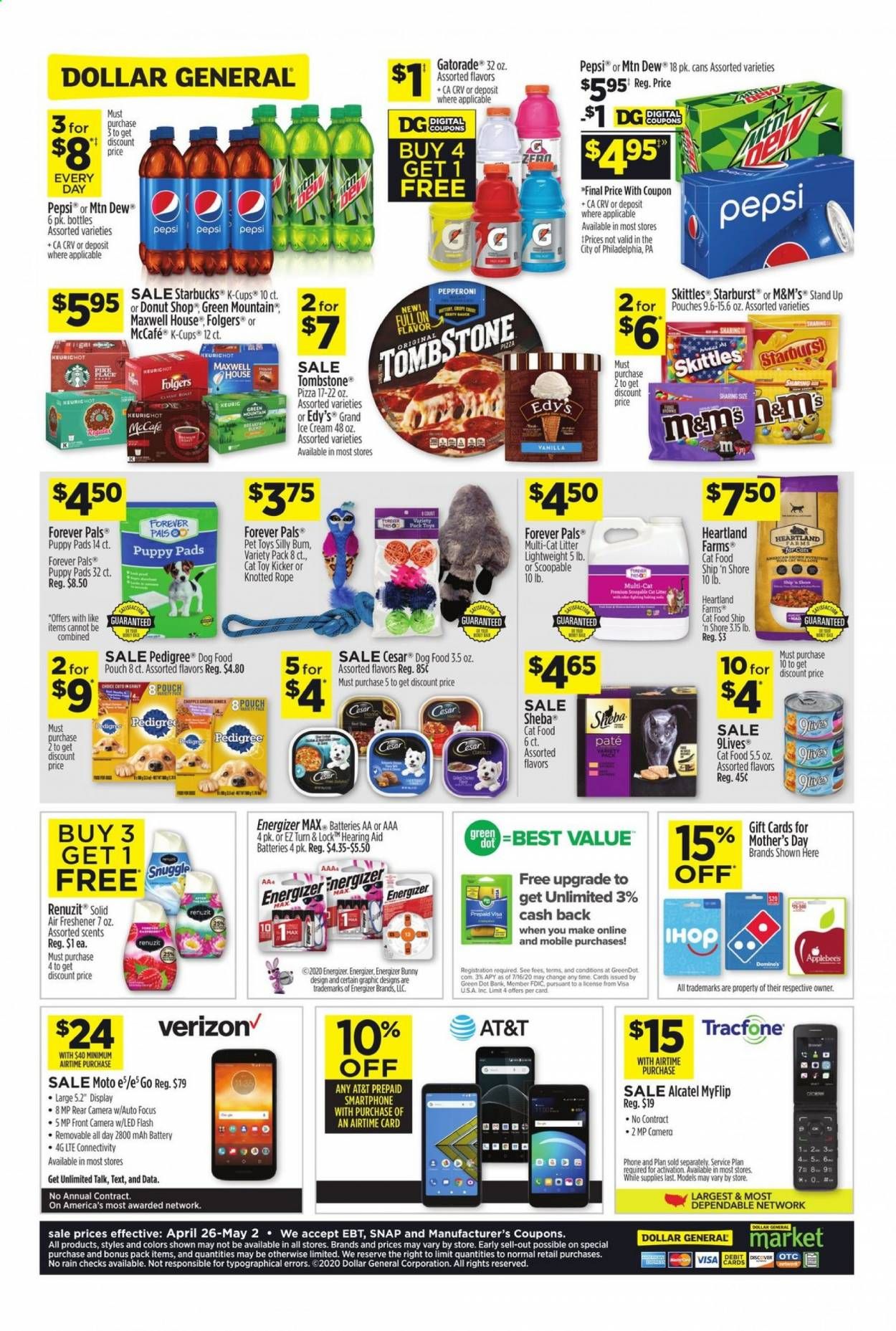 Dollar General Weekly Ad & Flyer April 26 to May 2