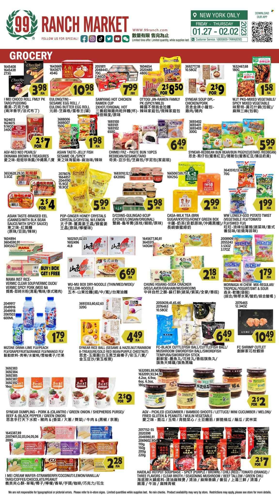 99 Ranch Market (10, 19, 40, CA, MD, NJ, OR, TX, WA) Weekly Ad Flyer Specials January 27 to February 9, 2023