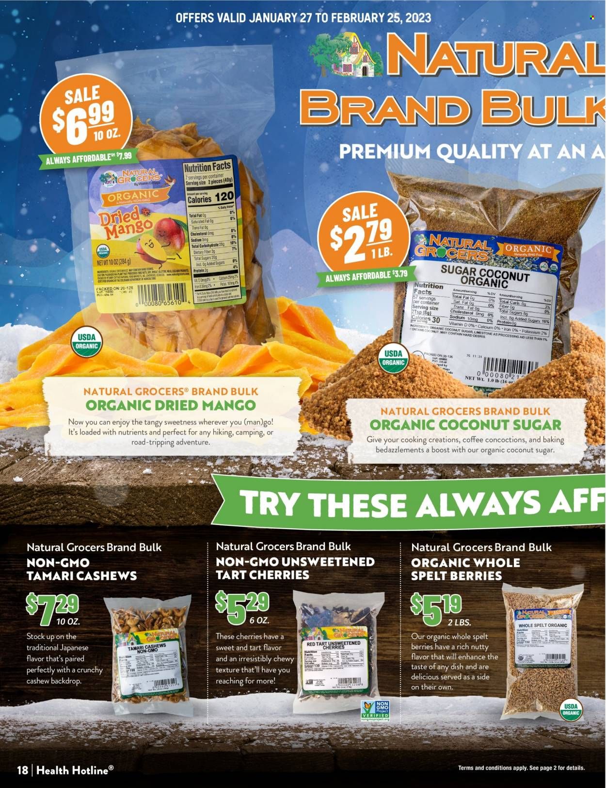 Natural Grocers Weekly Ad Flyer Specials January 27 to February 25, 2023