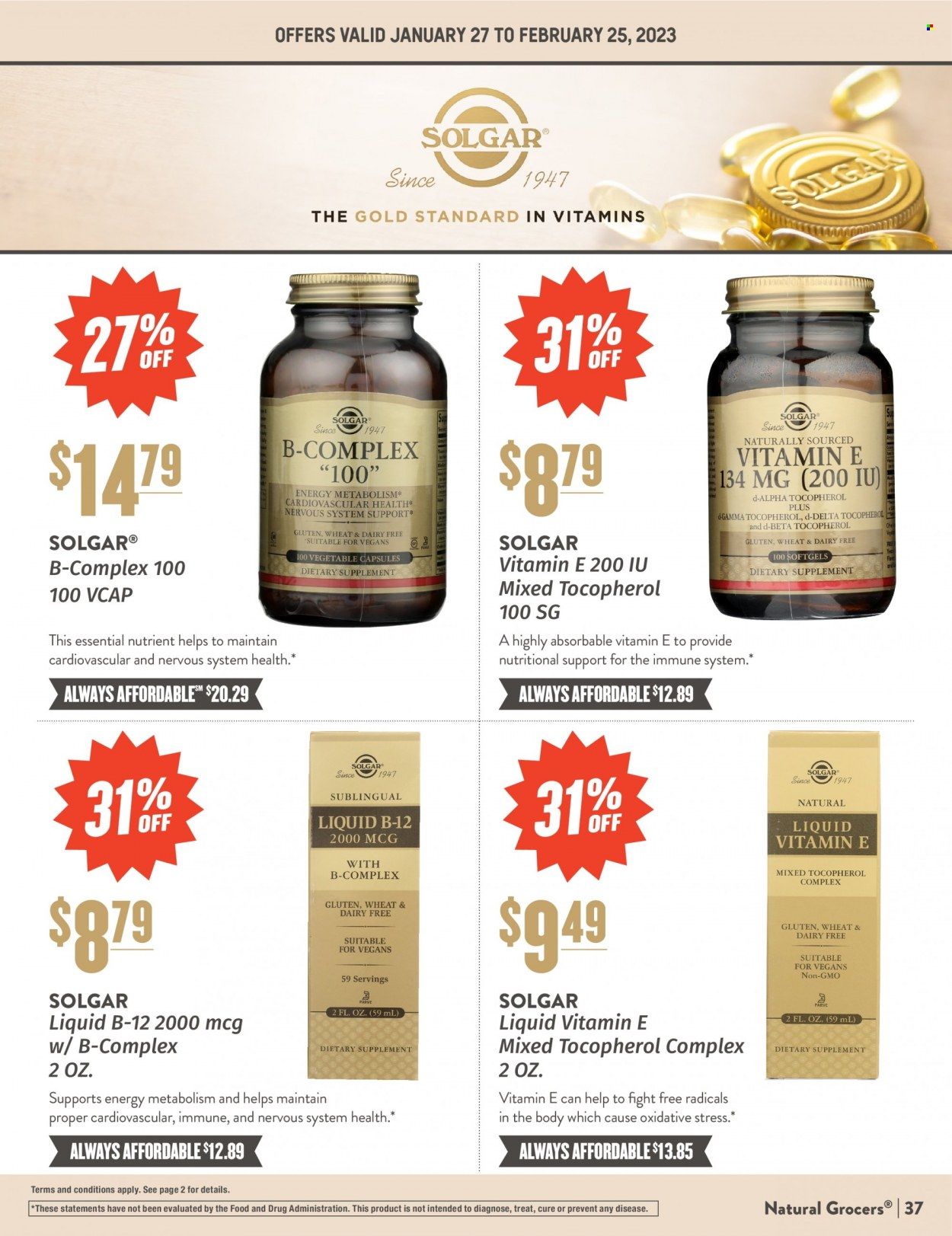 Natural Grocers Weekly Ad Flyer Specials January 27 to February 25, 2023