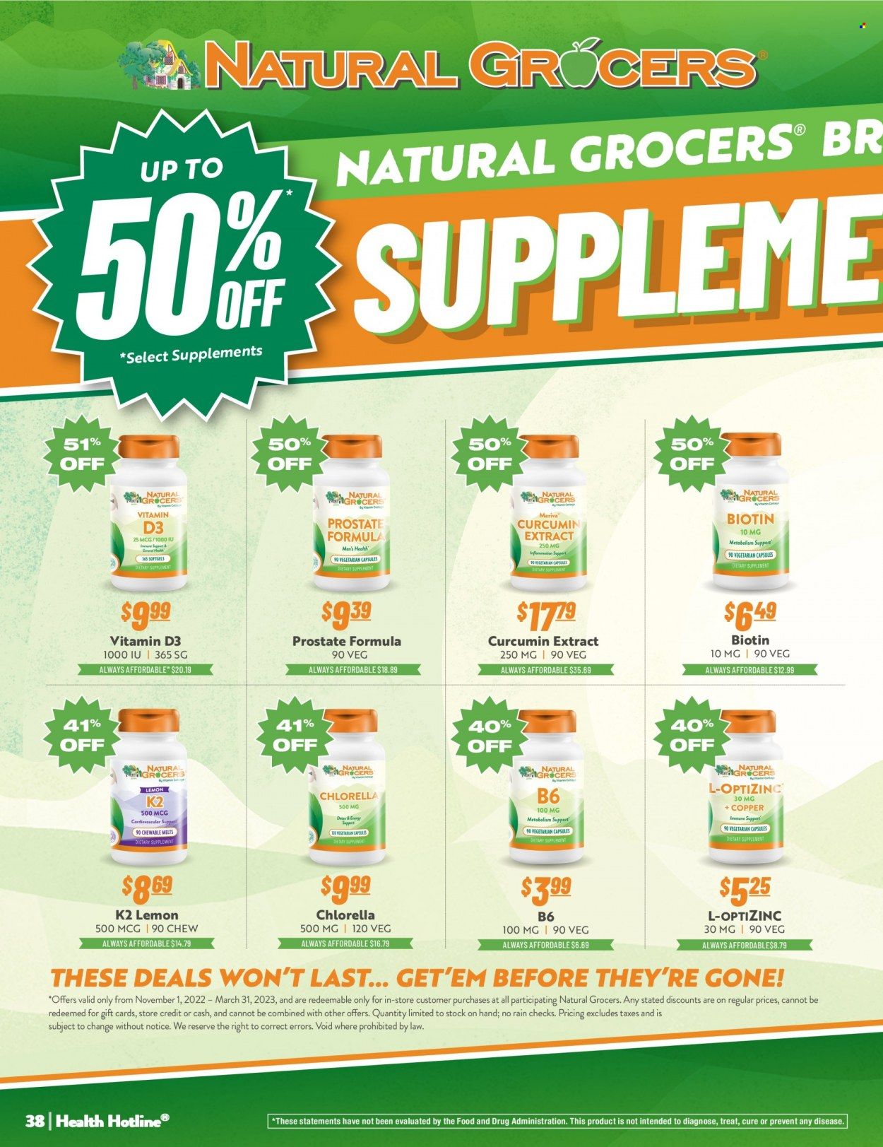 Natural Grocers Weekly Ad Flyer Specials January 27 to February 25, 2023