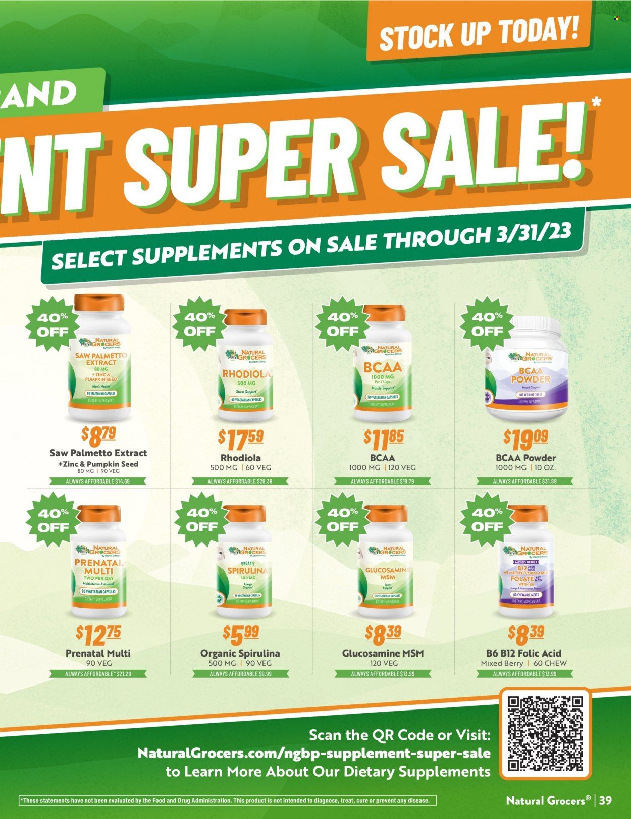 Natural Grocers Weekly Ad Flyer Specials January 27 to February 25, 2023
