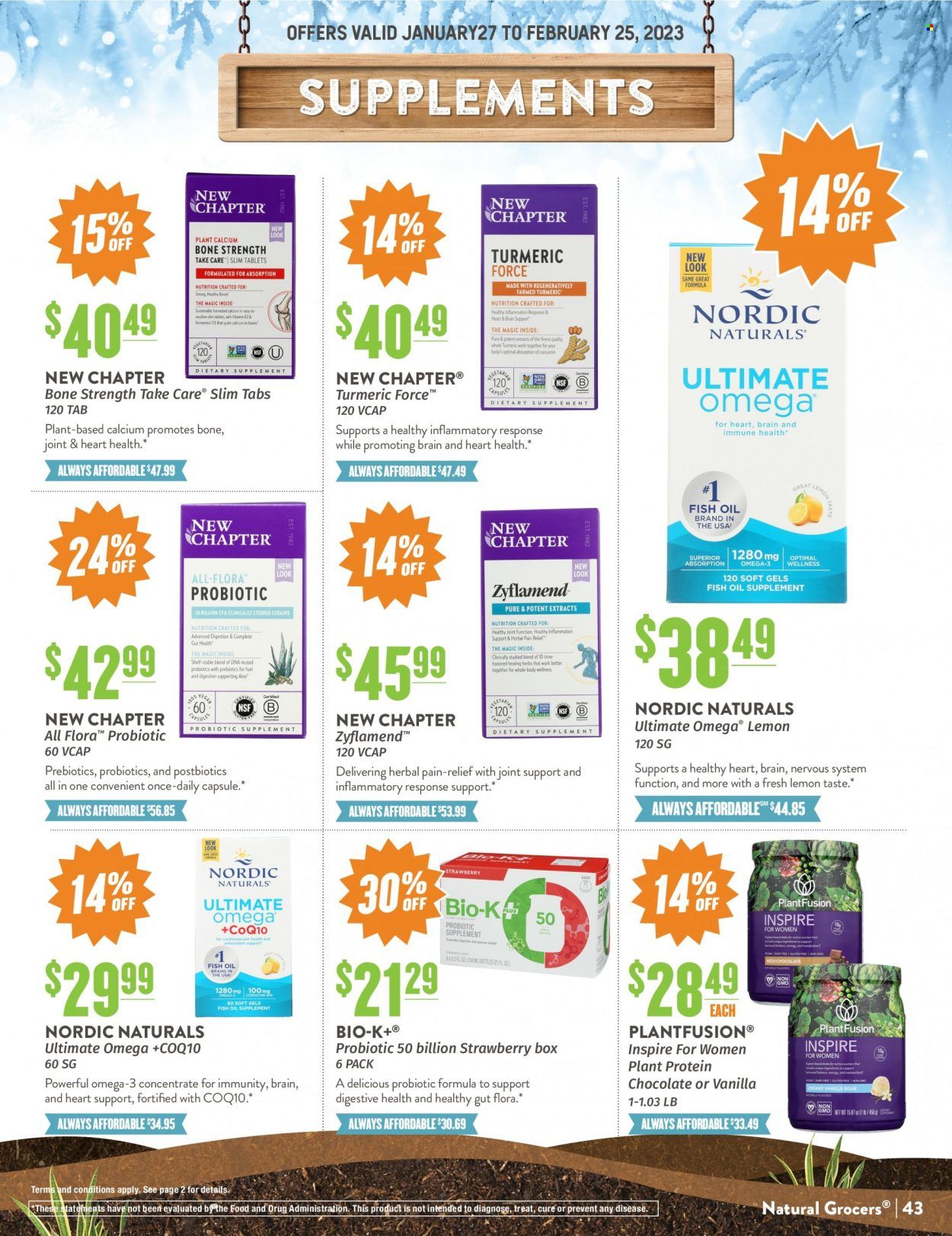 Natural Grocers Weekly Ad Flyer Specials January 27 to February 25, 2023