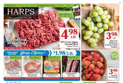 Harps Hometown Fresh (AR, MO, OK) Weekly Ad Flyer Specials January 25 to February 7, 2023