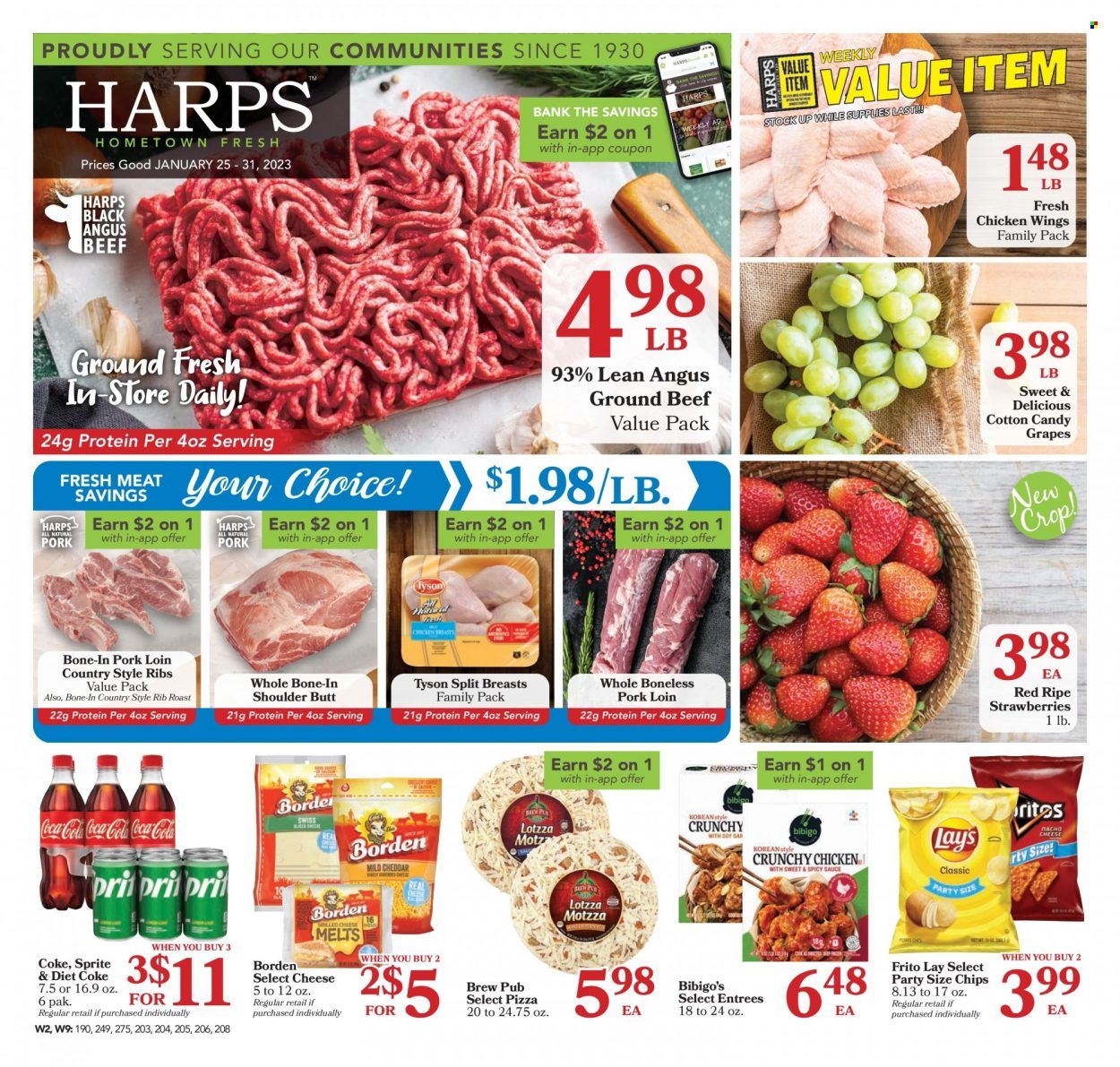 Harps Hometown Fresh (AR, KS, MO) Weekly Ad Flyer Specials January 25 to January 31, 2023